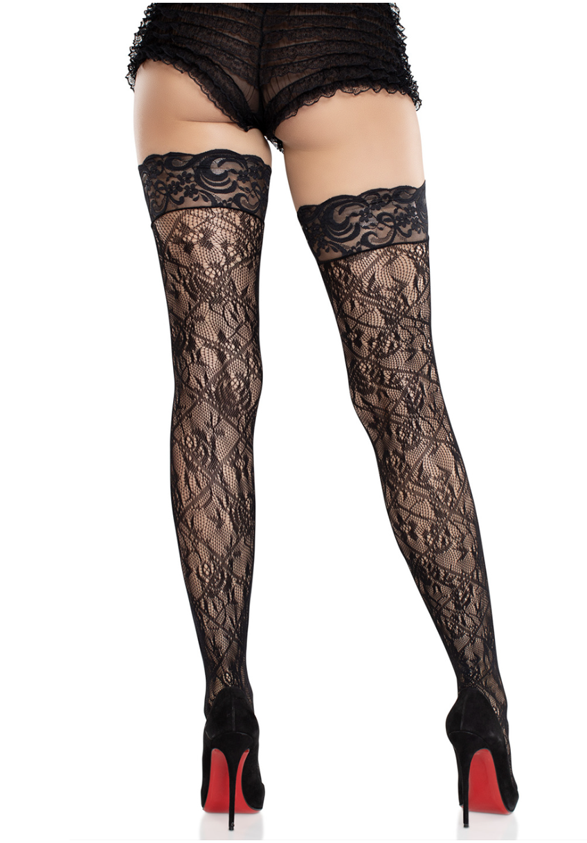 6223 Stay up Lace Top Cross Hatch