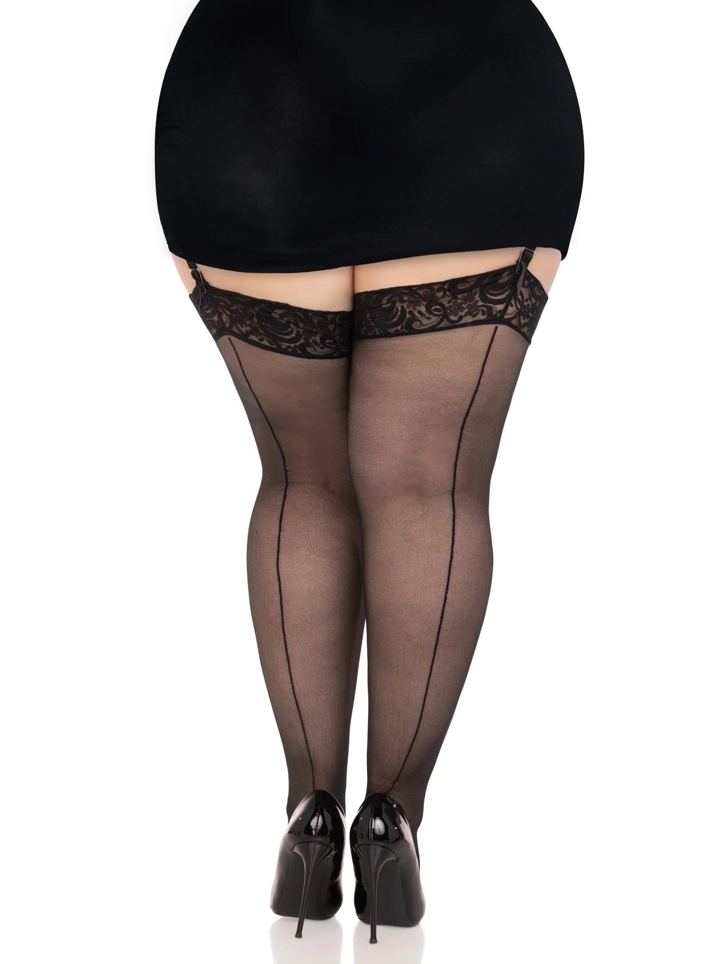 1101Q Nuna Thigh High Plus Stockings