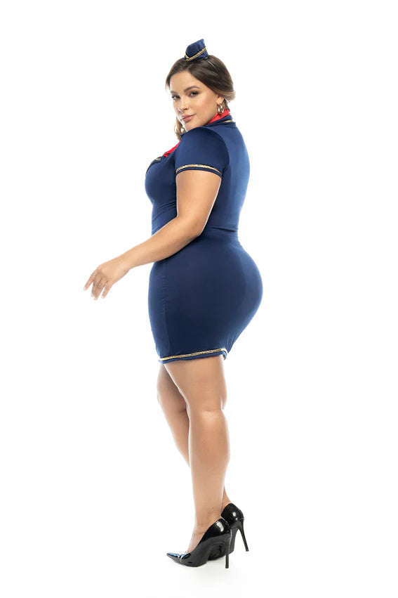 60022x Sexy Flight Attendant Costume