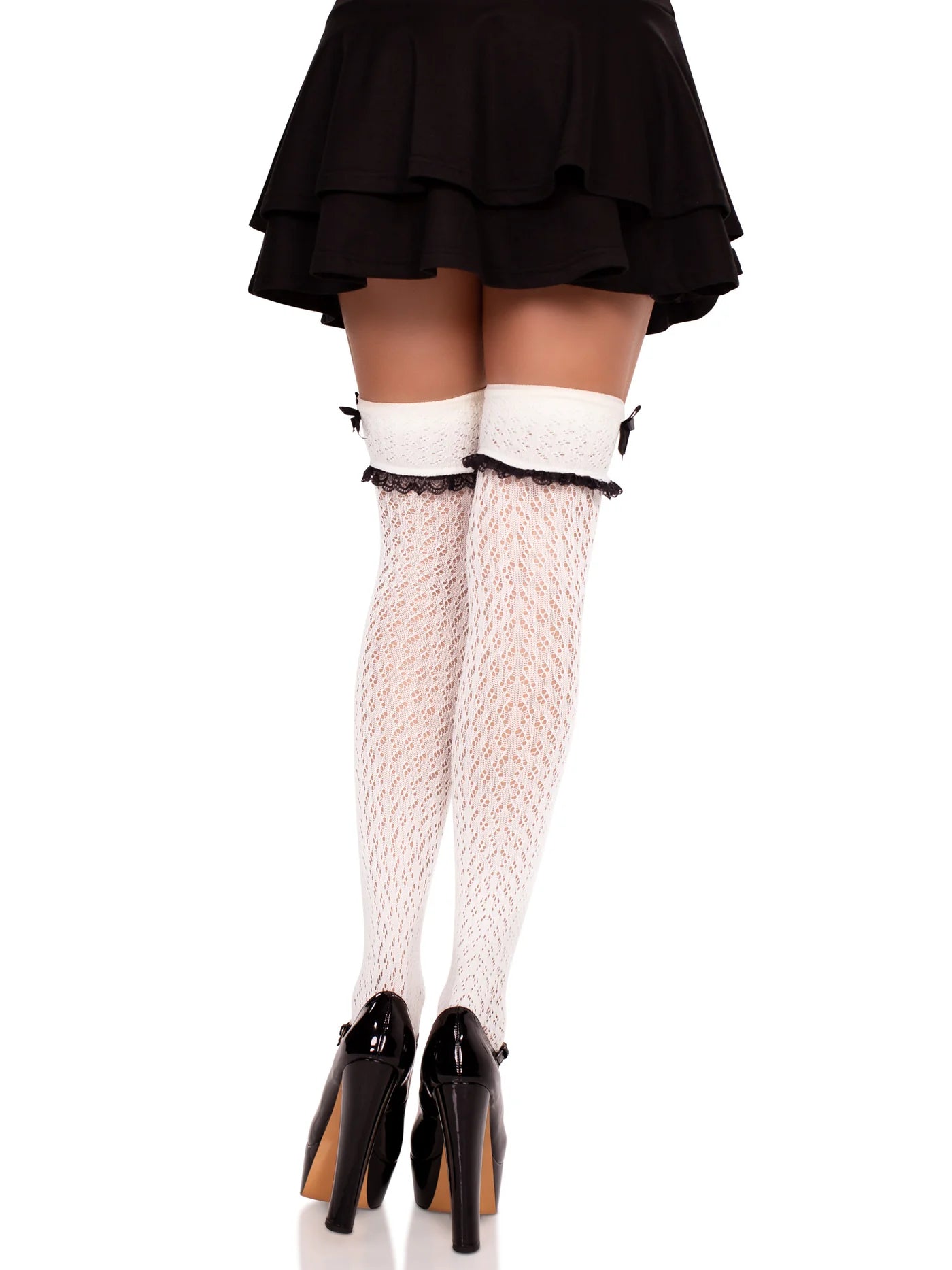 6900 Sofia Crocheted Knee Socks