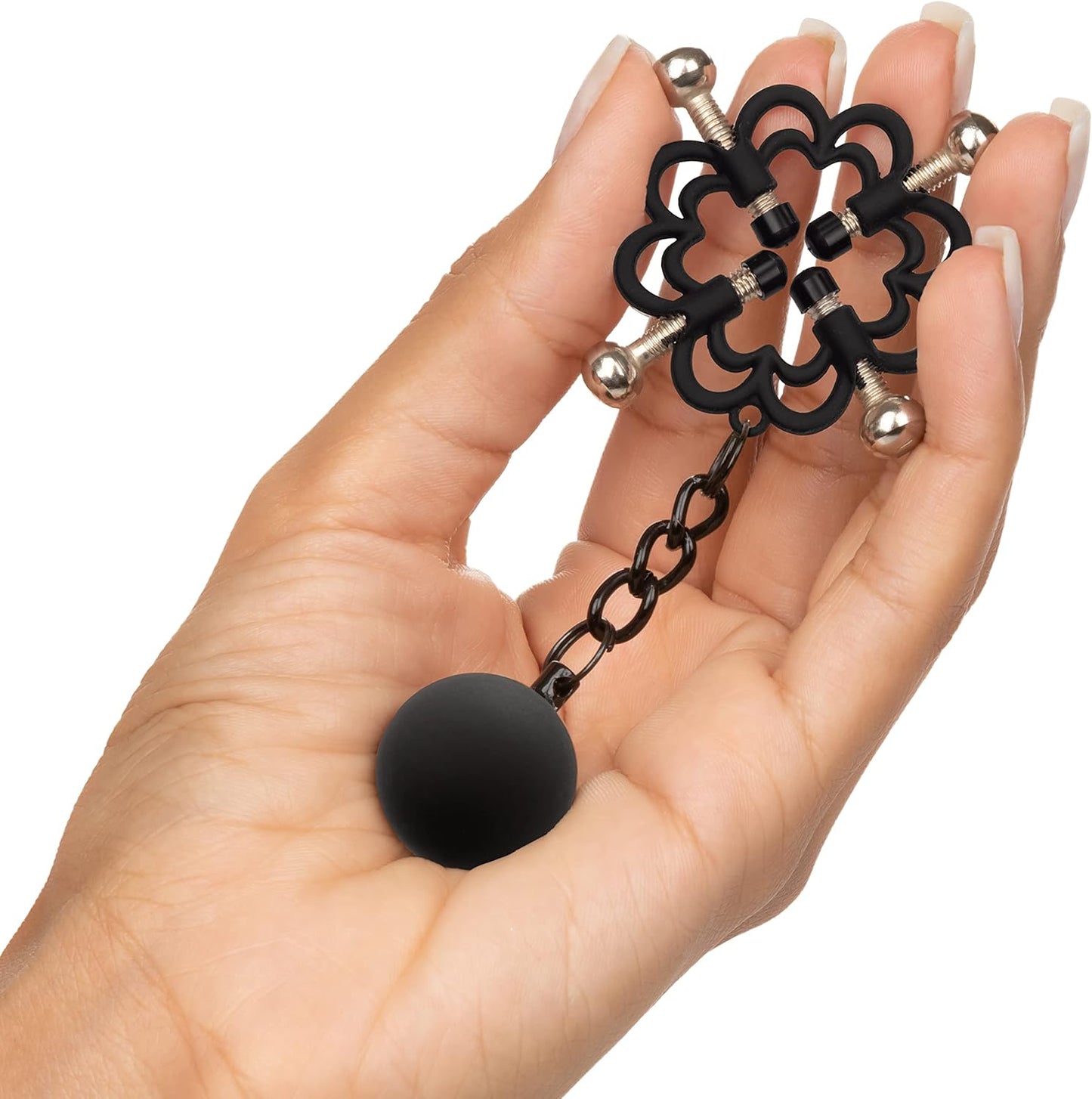 Nipple Grips Power Grip 4 Point Weighted Nipple Press