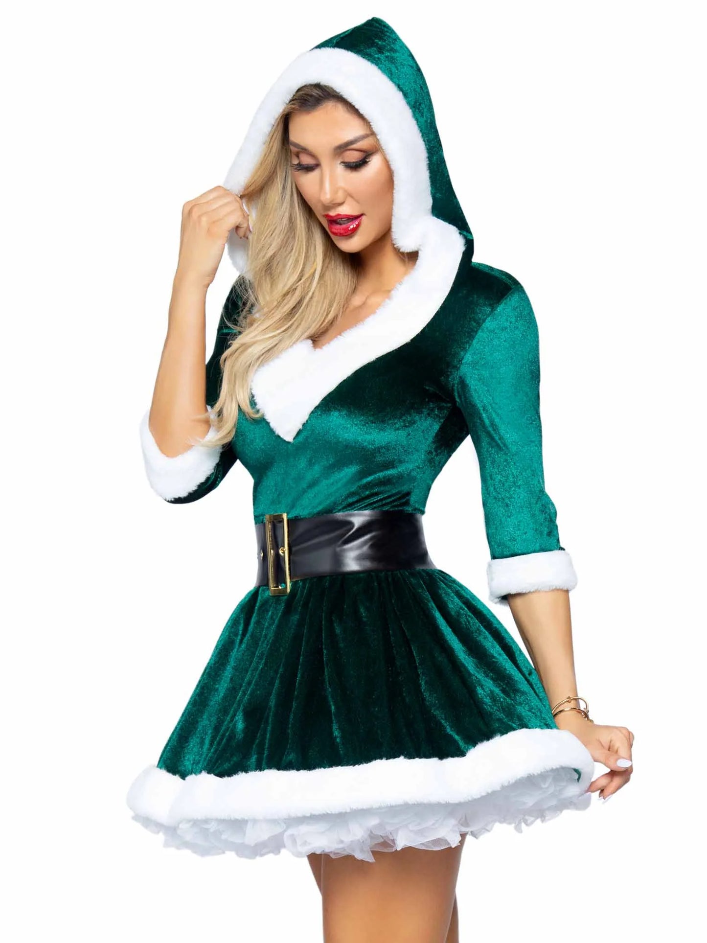 85356 Mrs Claus Costume Green