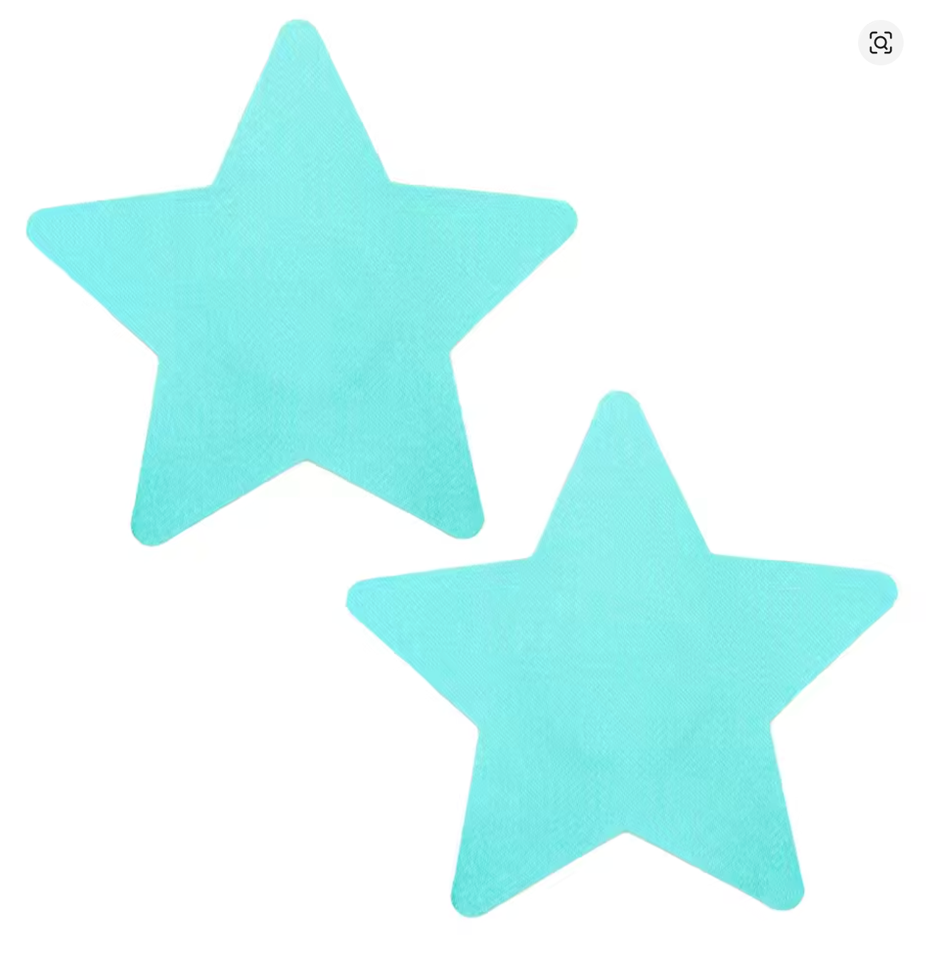 PG104 Disposable Adhesive Nipples Covers Star Baby Blue