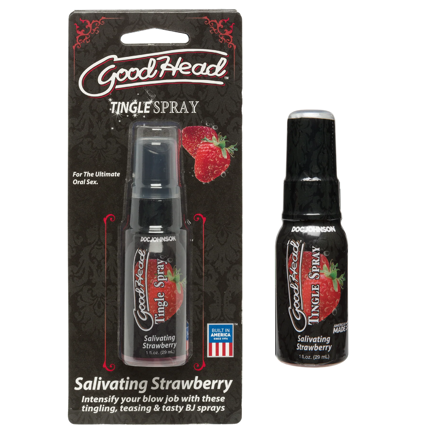GoodHead Tingle Spray-Salivating Strawberry 1oz