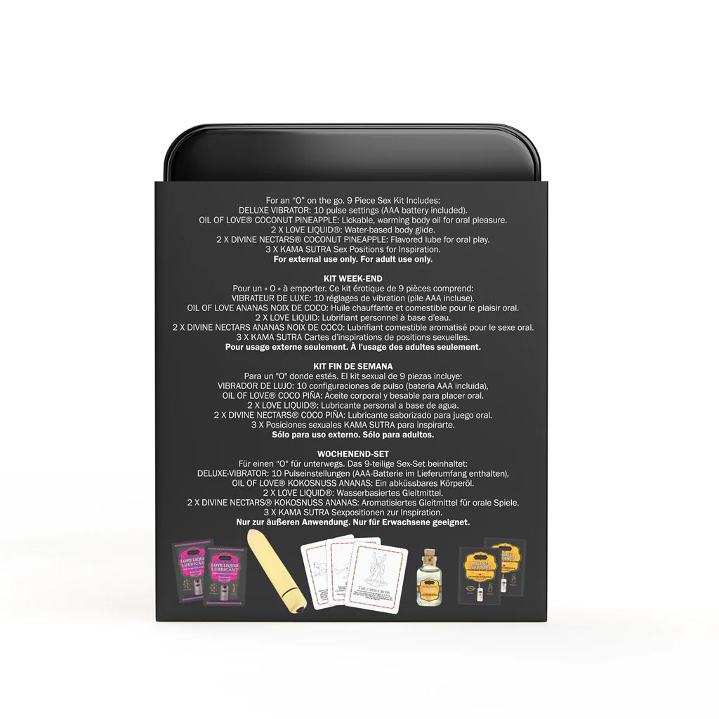 Kama Sutra Vibe Weekender Kit-Coconut Pineapple