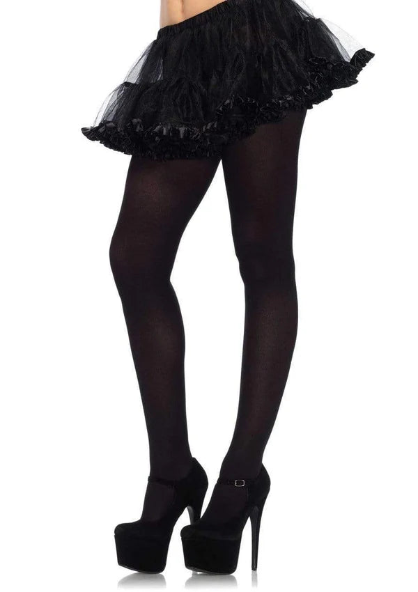 7666 Molli Nylon Spandex Women's Tights Black