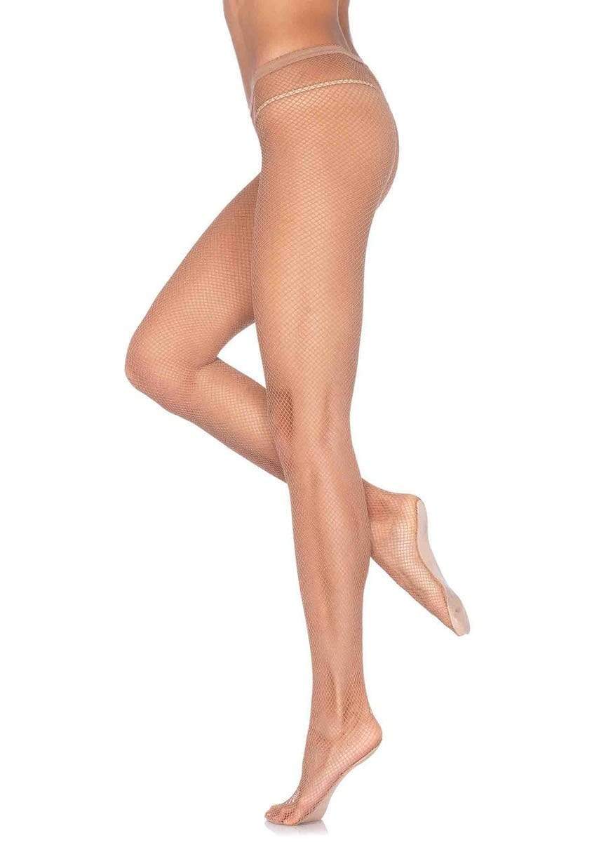 PD801 Helena Professional Fishnet Tights Light Toast