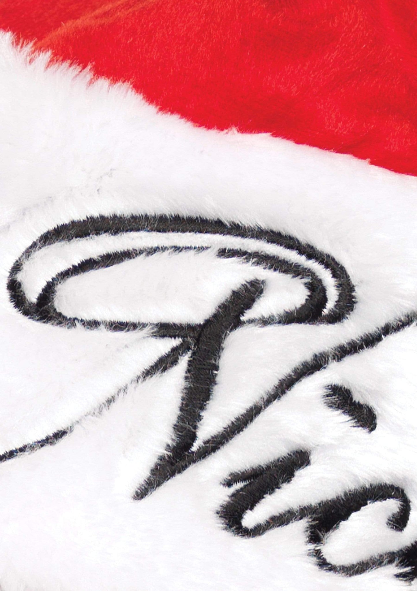 A1937 Reversible Plush Santa Hat