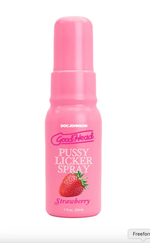 GoodHead Pussy Licker Spray- Strawberry 1 fl. oz.