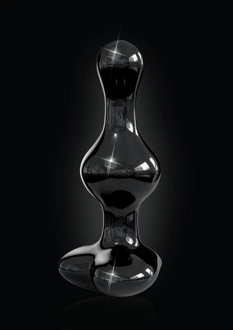 Icicles No.74 Heart Shaped Plug-Black