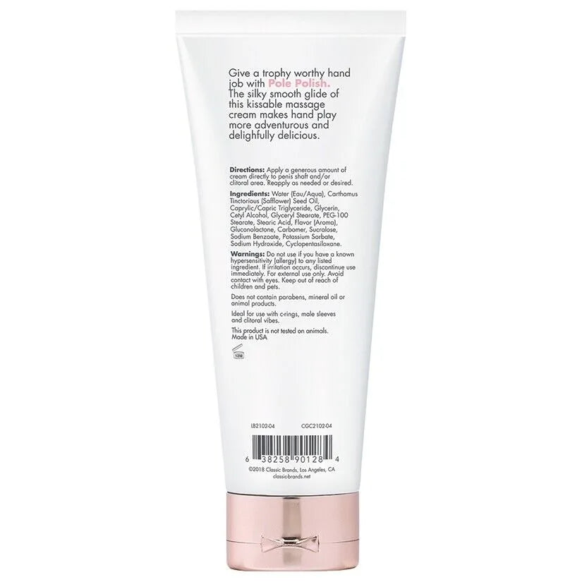 CG Pole Polish Kissable Massage Cream - Sin City Strawberry