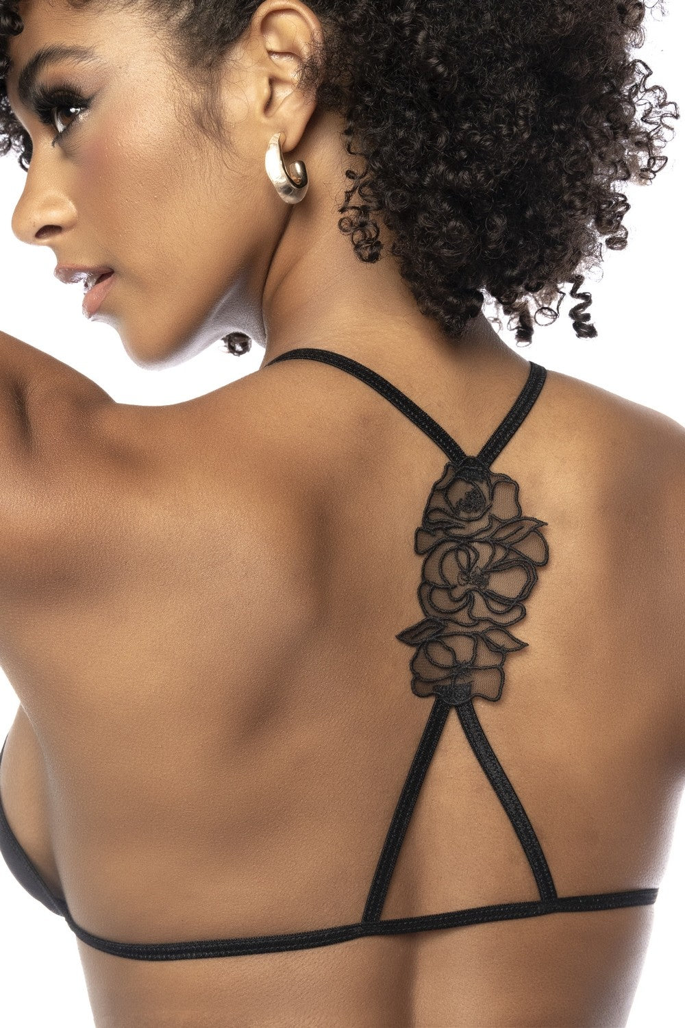 8786 Three Piece Mesh Set Black