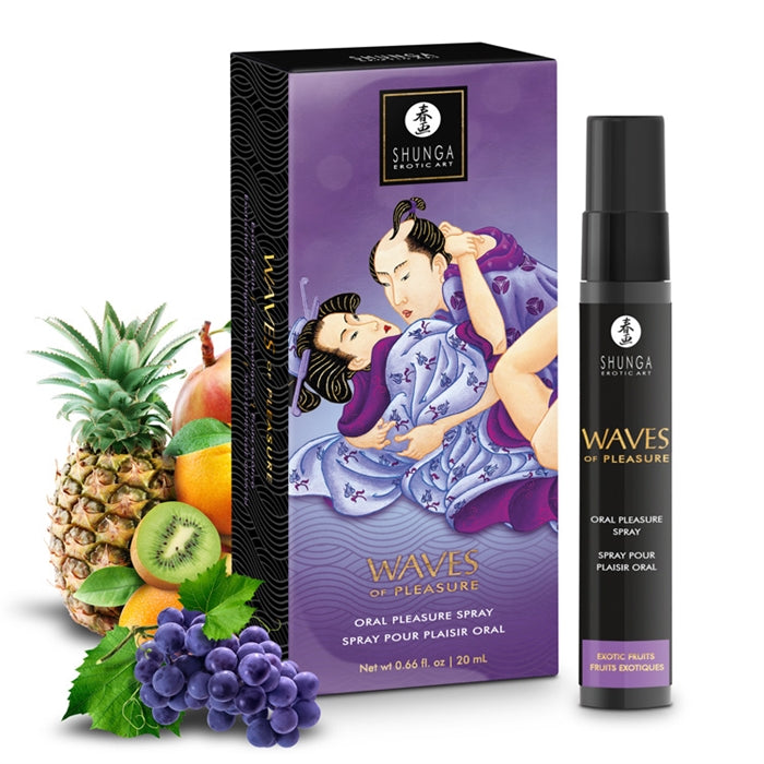 Shunga Waves of Pleasure Oral Pleasure Spray-Exotic Fruits