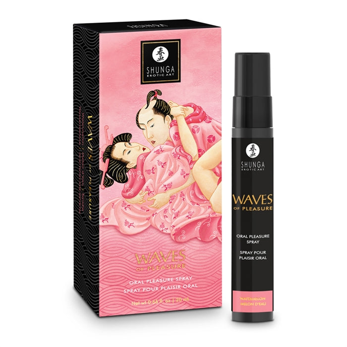 Shunga Waves of Pleasure Oral Pleasure Spray-Watermelon