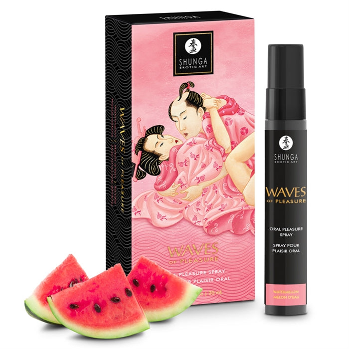 Shunga Waves of Pleasure Oral Pleasure Spray-Watermelon
