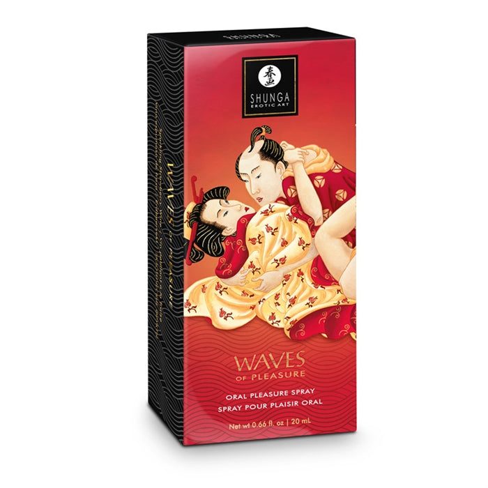 Shunga Waves of Pleasure Oral Pleasure Spray-Sparkling Strawberry