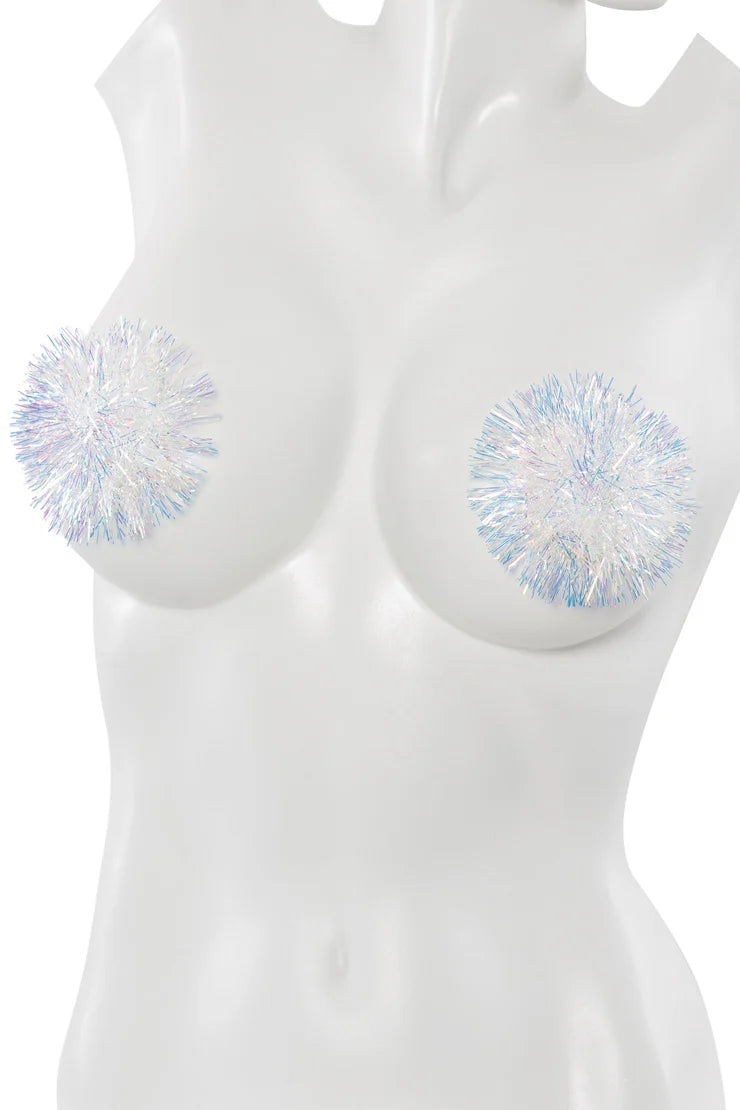 20329 Coquette Round Tinsel Pasties