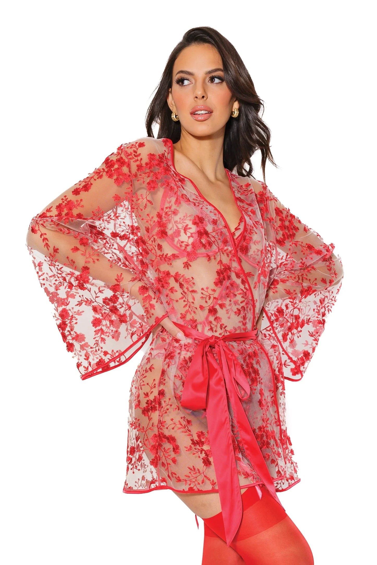 23304 Floral Fantasy Robe