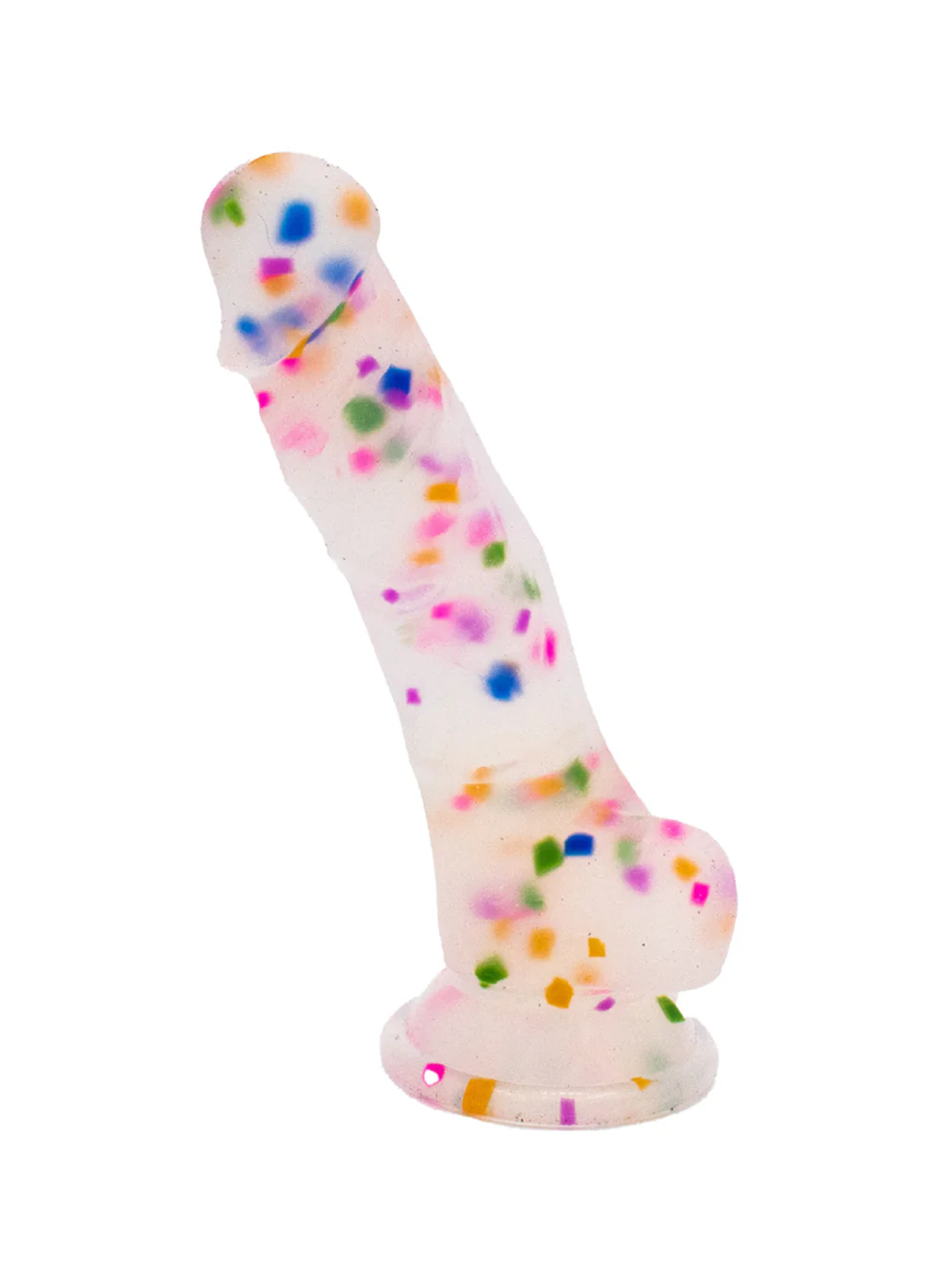 Palooza Confetti 5" Silicone Suction Toy