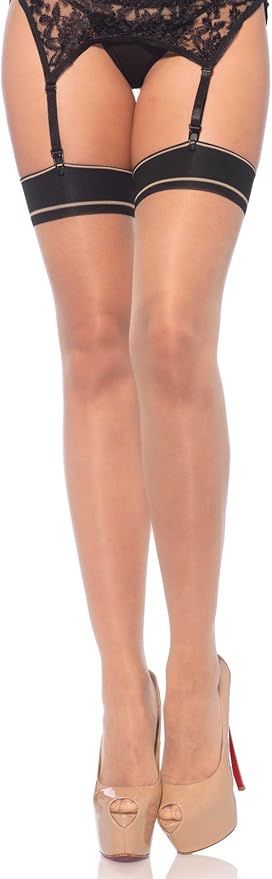 9997 Spandex Sheer Stockings Nude