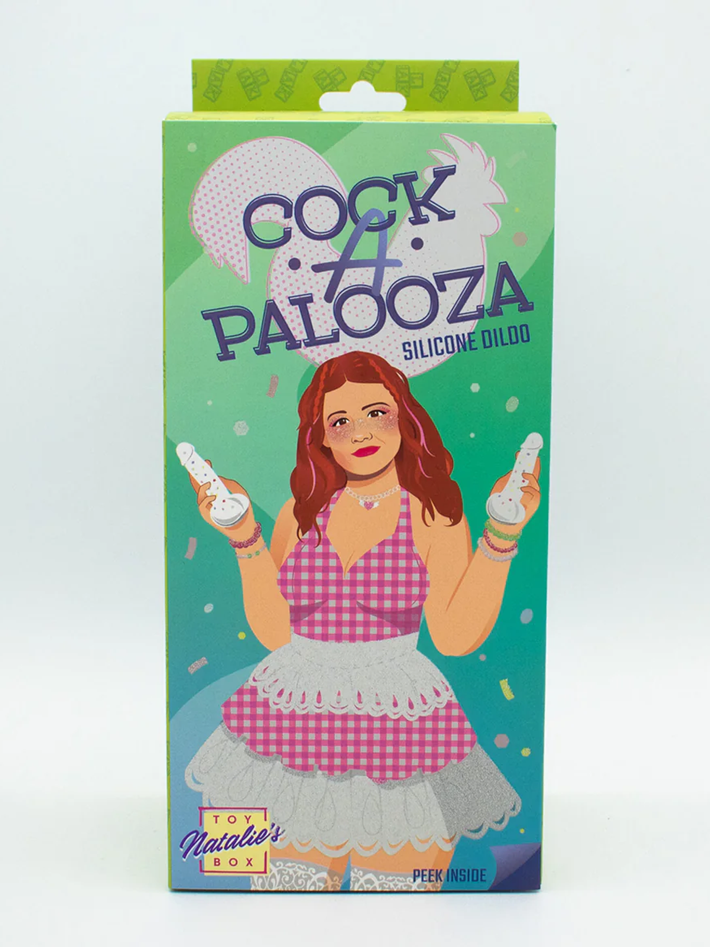 Palooza Confetti 5" Silicone Suction Toy