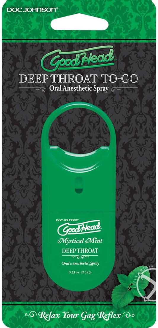 GoodHead Deep Throat Spray To Go- Mint .33oz