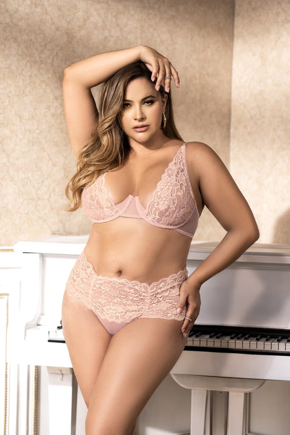 7373X Plus Size Versatile Babydoll