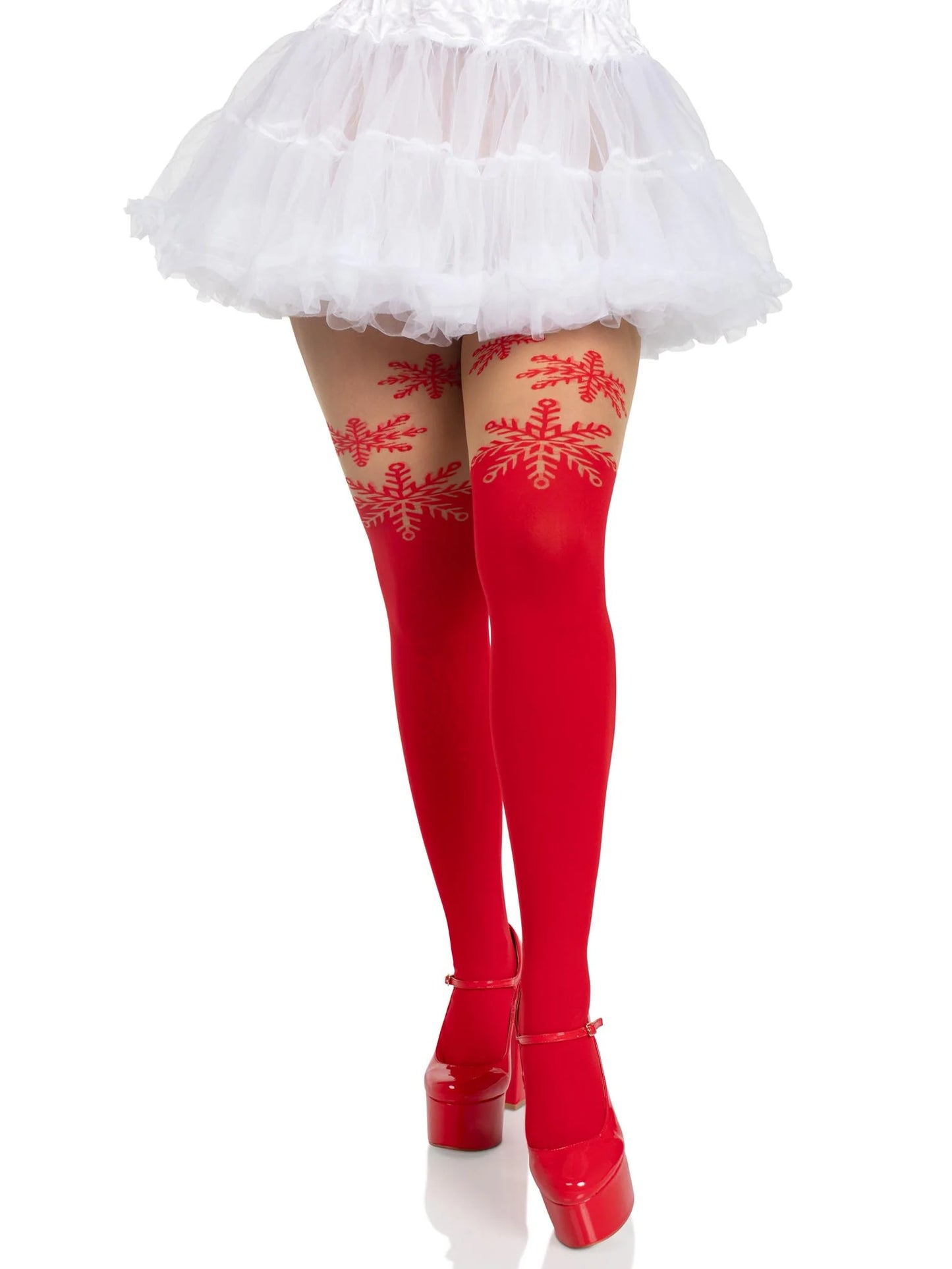 7954 Giselle Snowflake Pantyhose