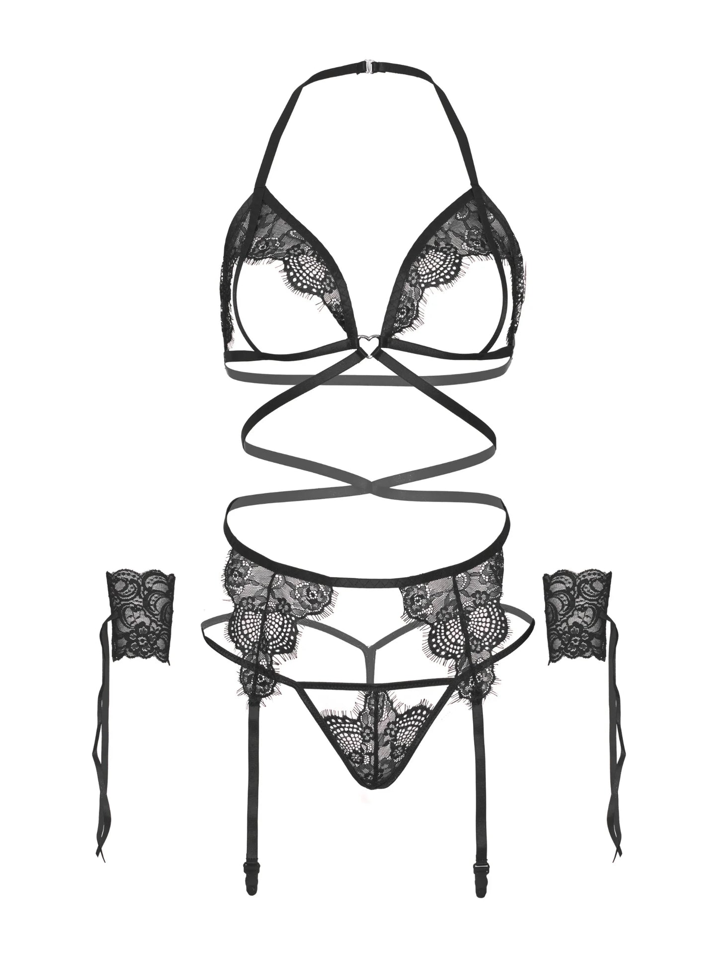81653 Beyond Bliss Bra and Panty Set  Black