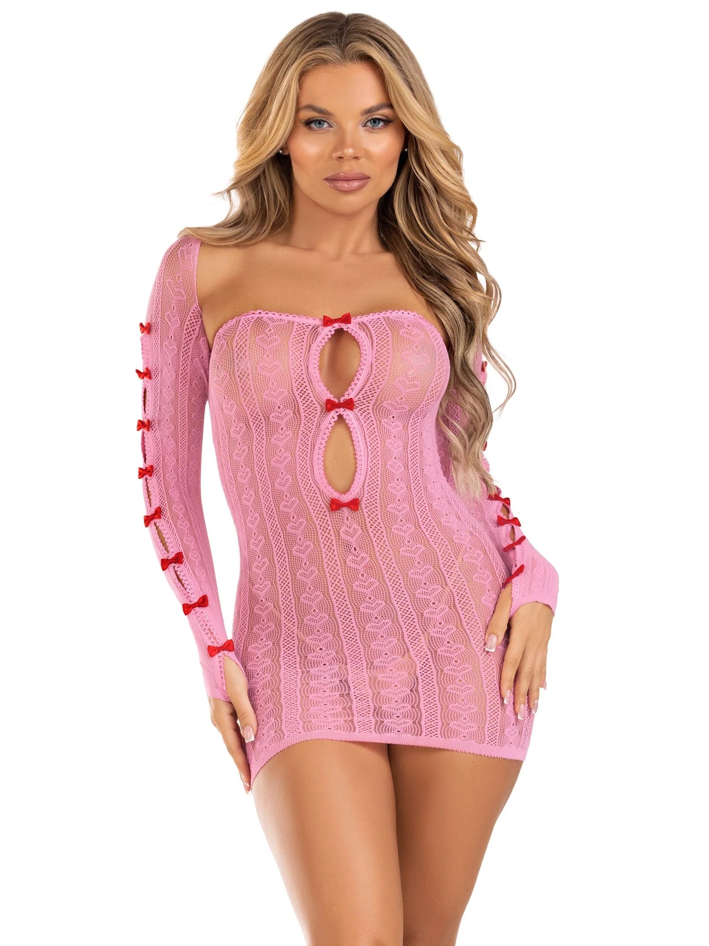 87210 Sweet Temptation Tube Dress and Shrug Set