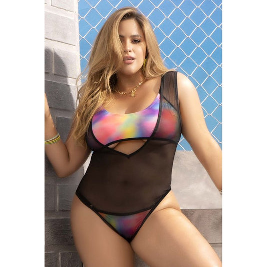 2651x Plus Size Rave Wear