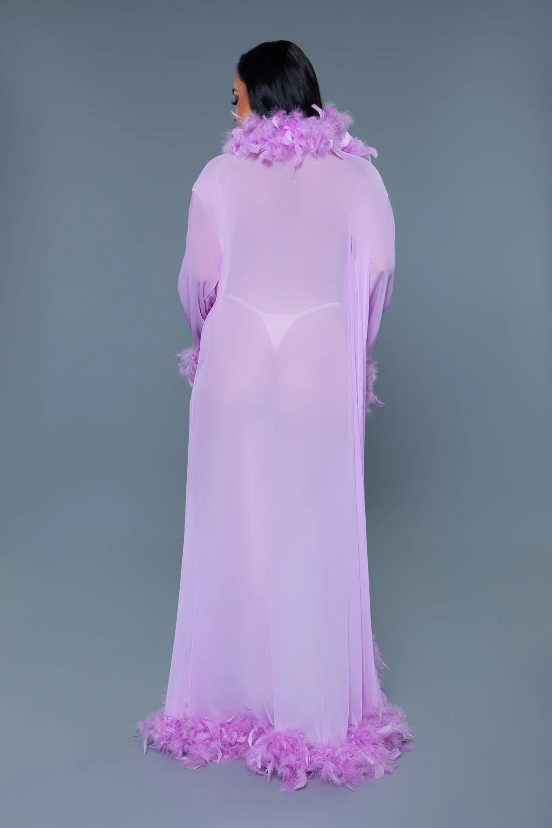 BW834 Glamour Robe Lavender