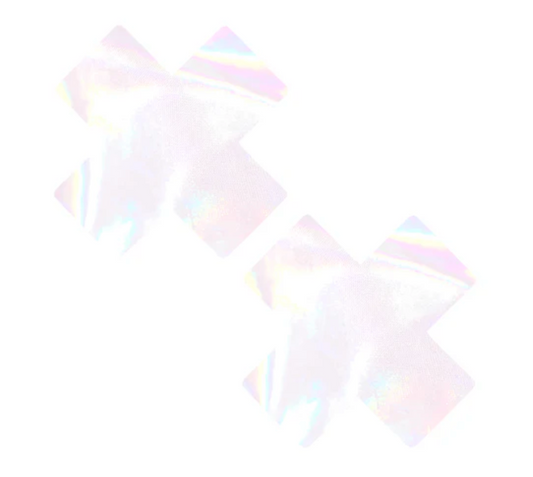 Wishing Bare Iridescent Opal X Factor Nipple Cover Pasties