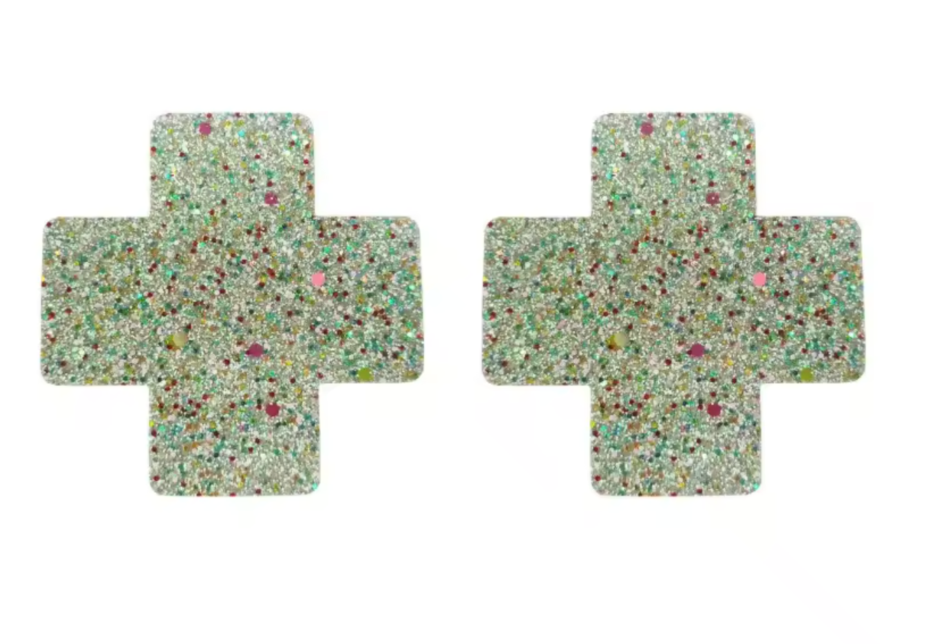 PG501 Disposable Adhesive Nipples Covers Cross Glow in the Dark