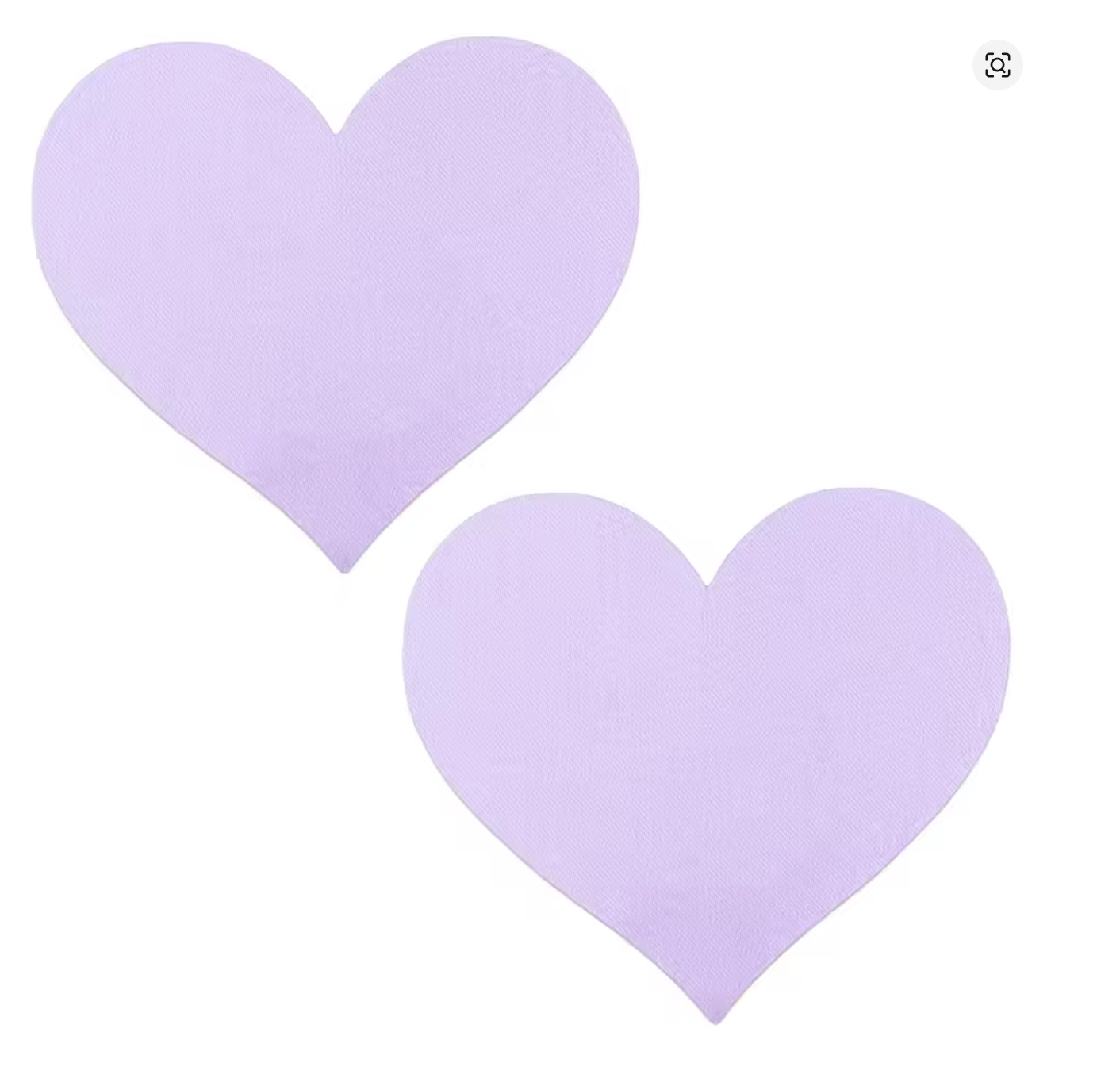 PG106 Disposable Adhesive Nipples Covers Baby Lilac Heart