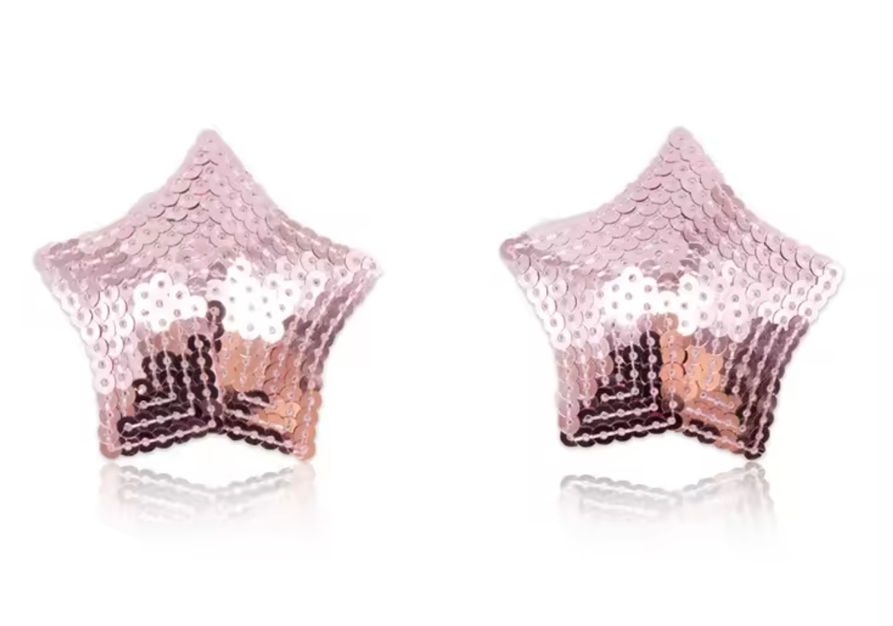 PG602 Disposable Adhesive Nipples Covers Pink star