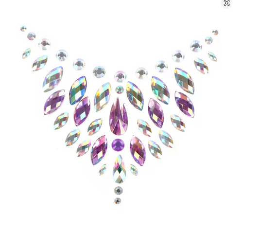 PG701 Disposable Adhesive Crystal Body Jewels
