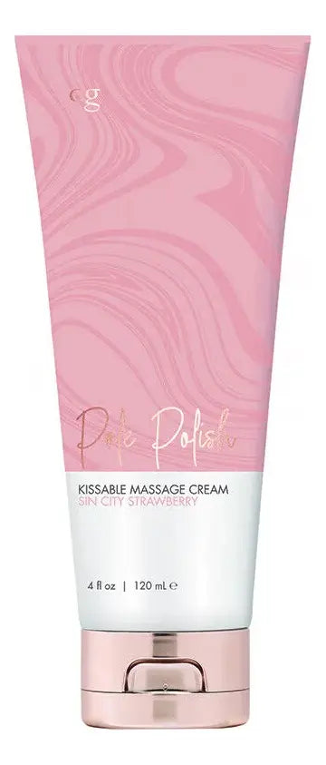CG Pole Polish Kissable Massage Cream - Sin City Strawberry