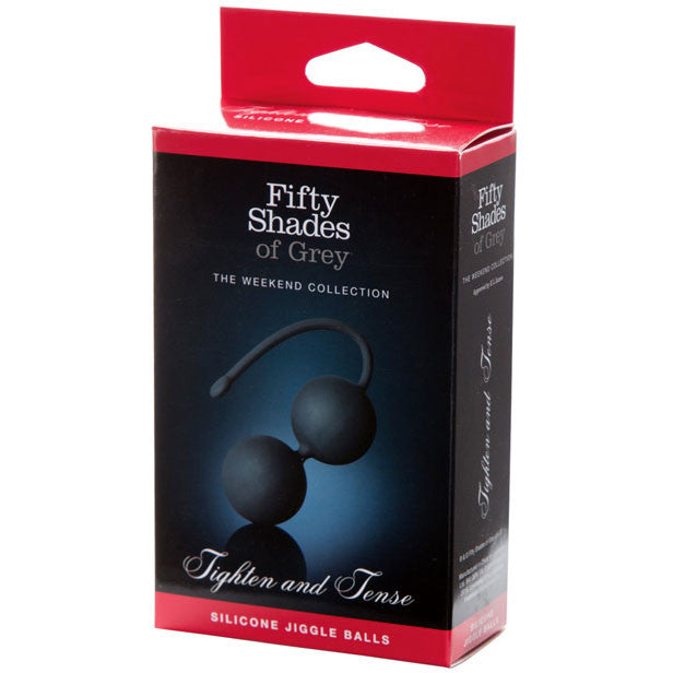 Fifty Shades of Grey - The Weekend Collection Tighten and Tense Silicone Jiggle Balls Kegel Exerciser