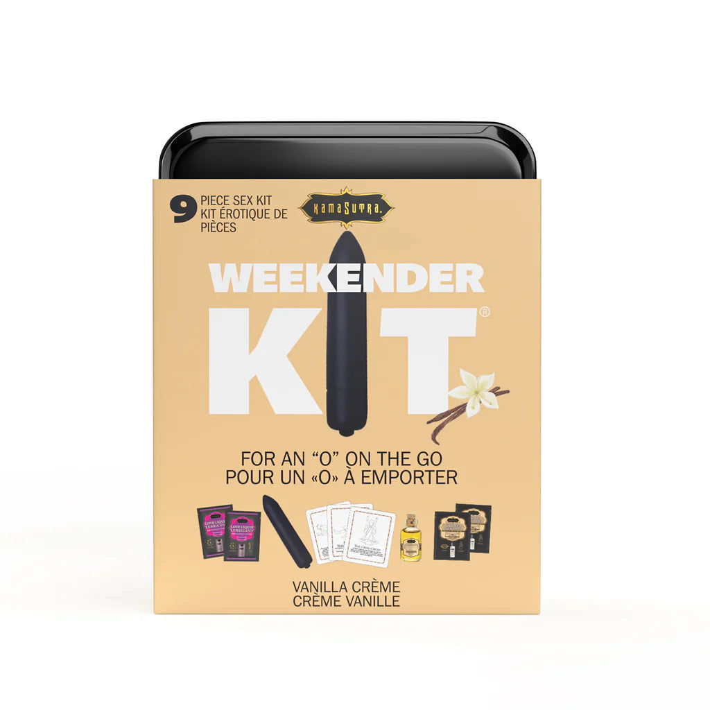 Kama Sutra Vibe Weekender Kit-Vanilla Crème