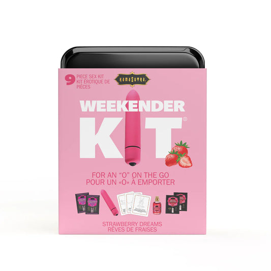 Kama Sutra Vibe Weekender Kit-Strawberry Dreams