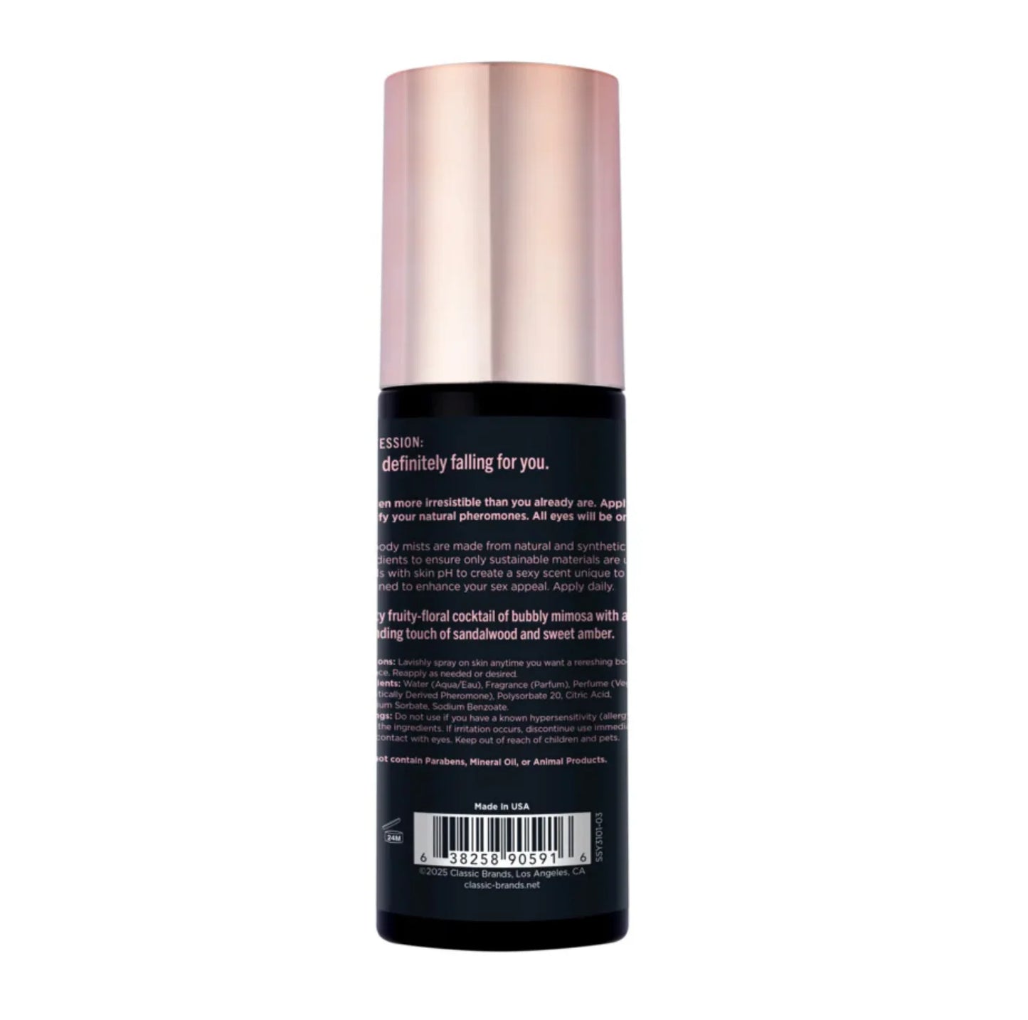 Head Over Heels - Simply Sexy Feromonas en Body Mist