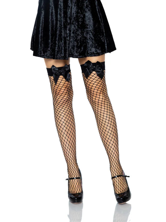 9078 Sydney Net Thigh High Stockings