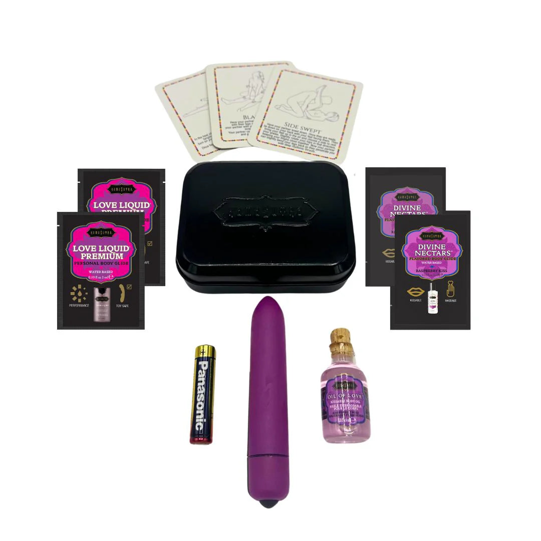 Kama Sutra Vibe Weekender Kit-Raspberry Kiss
