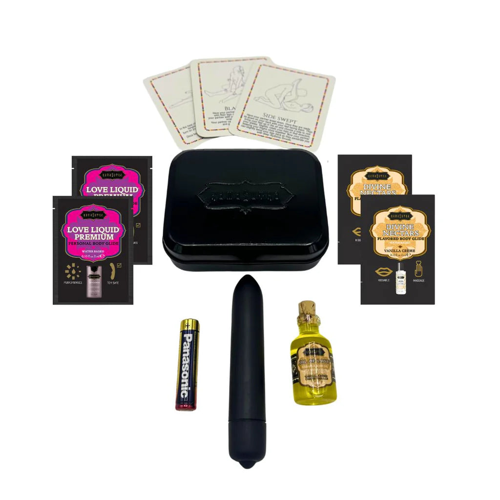 Kama Sutra Vibe Weekender Kit-Vanilla Crème