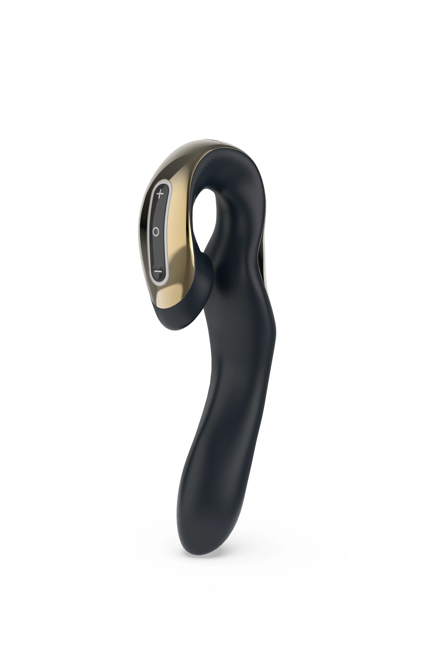 Zini Roae Three Way Pleasure Vibrator Black and Gold