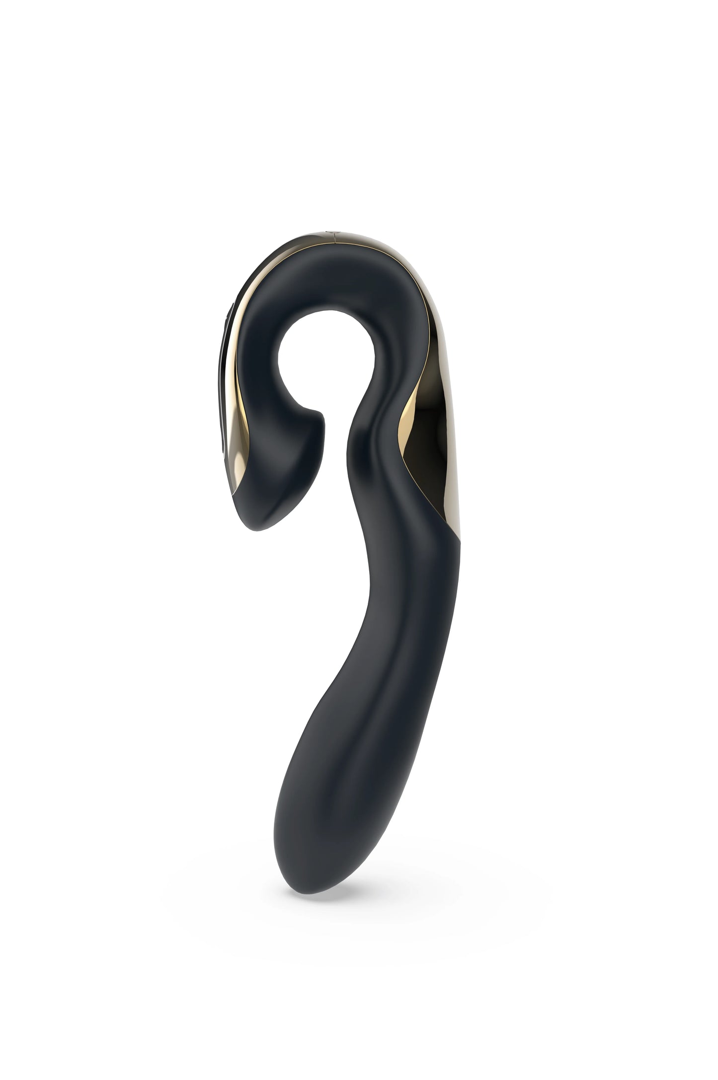 Zini Roae Three Way Pleasure Vibrator Black and Gold