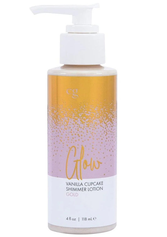 CG Glow Vanilla Cupcake Shimmer Lotion-Gold 4oz