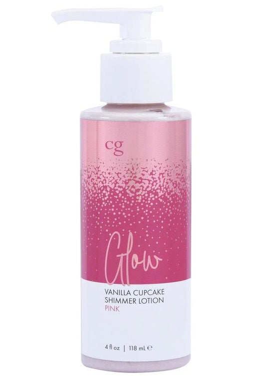 CG Glow Vanilla Cupcake Shimmer Lotion-Pink 4oz