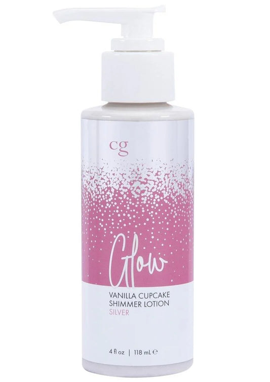 CG Glow Vanilla Cupcake Shimmer Lotion-Silver 4oz